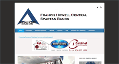 Desktop Screenshot of fhcspartanbands.com